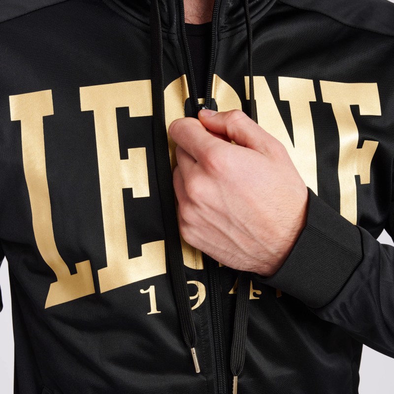 Leone Hooded jacket  DNA -black